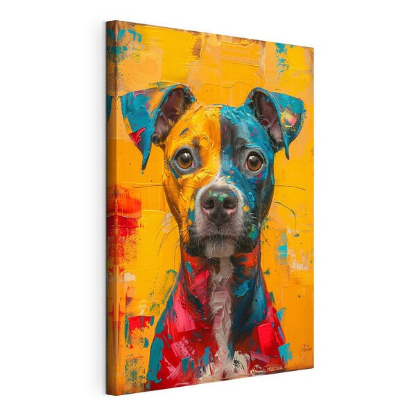 Pictura unui câine Tablouri Pictura unui câine