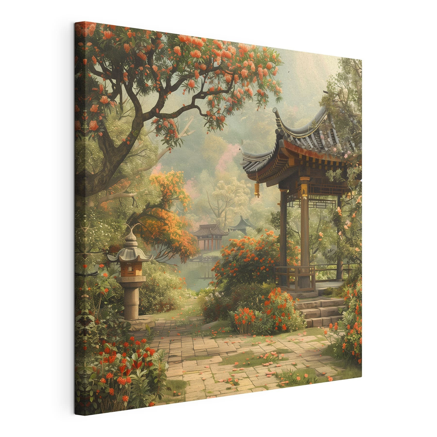 Gazebo in a garden