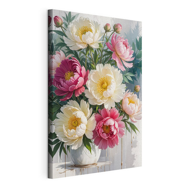 Buchet de flori cu frunze Tablouri Buchet de flori cu frunze