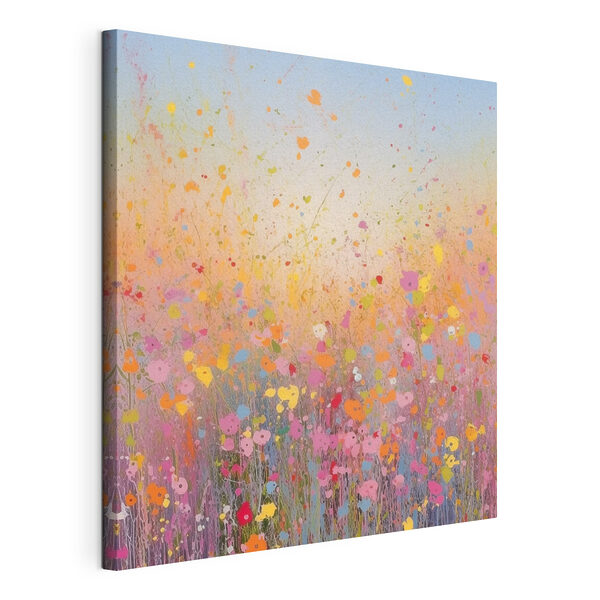 Tablouri Pictura de flori într-un câmp