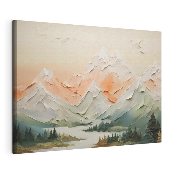 Tablouri Tablouri Pictura unui lanț muntos (SKU: s42589)