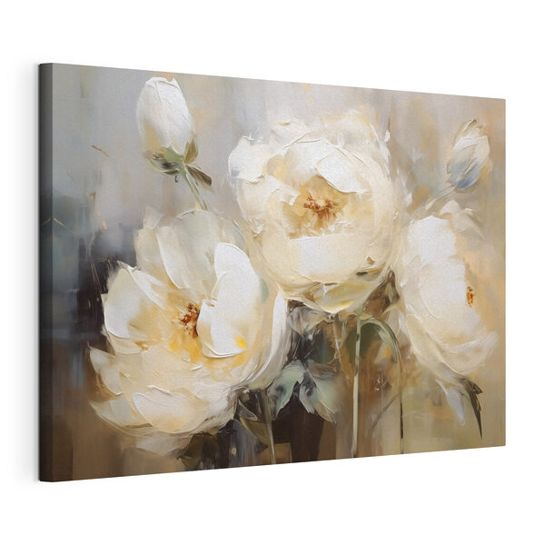 Tablouri Pictura de flori albe