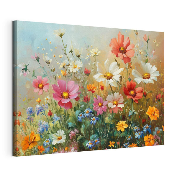 Pictura de flori într-un câmp Tablouri Pictura de flori într-un câmp