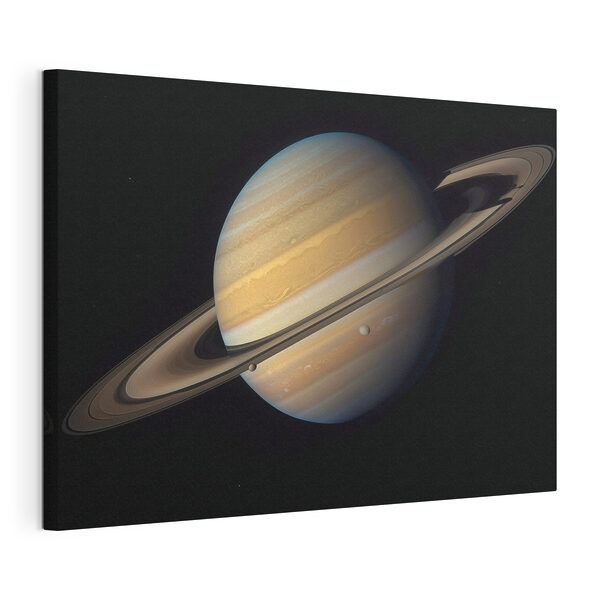 Tablouri Planetă cu inele în jurul ei