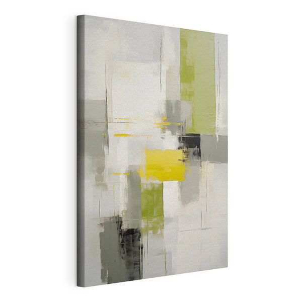 Tablouri Tablouri Pictura unei arte gri și galbenă (SKU: s43149)