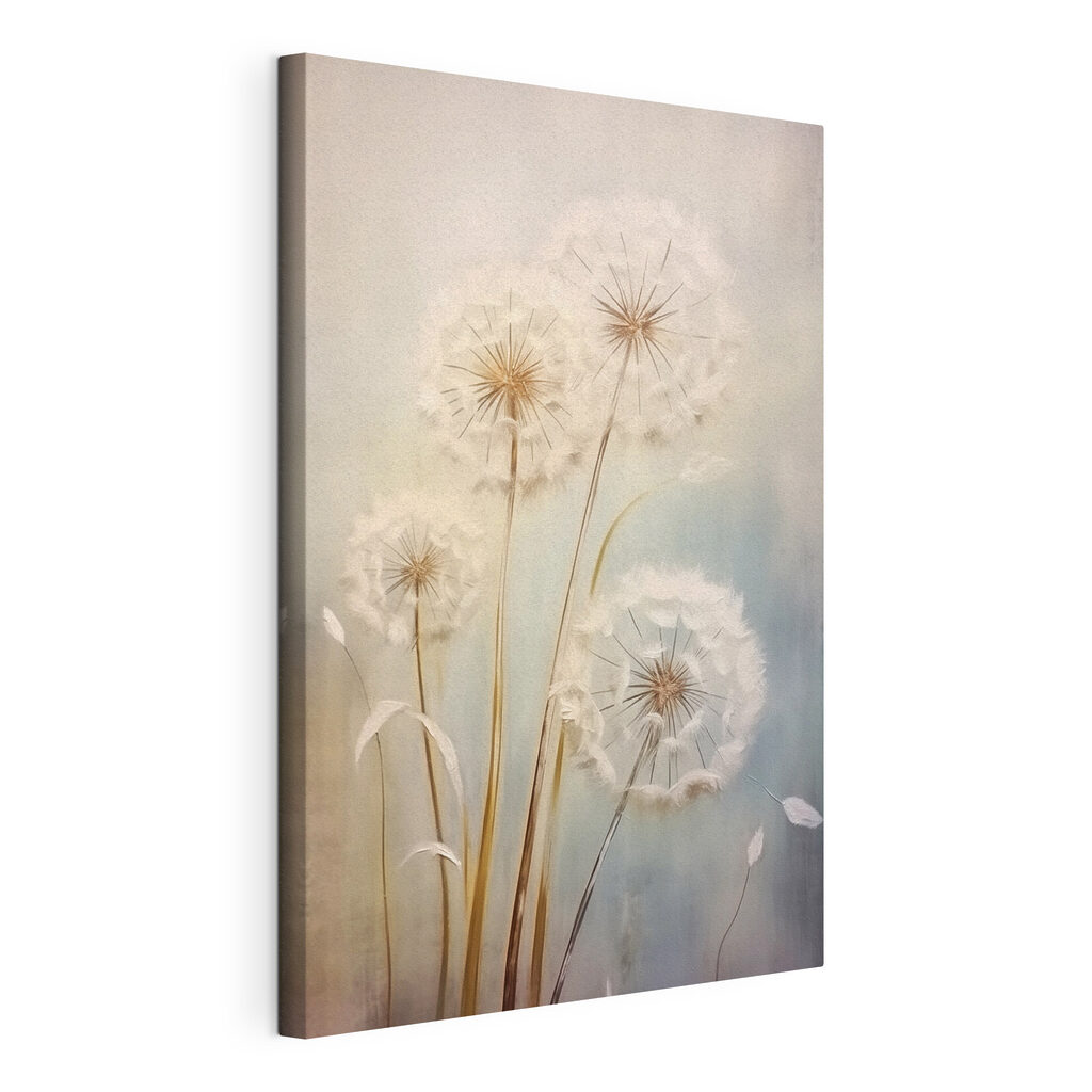 Painting of dandelions Painting of dandelions