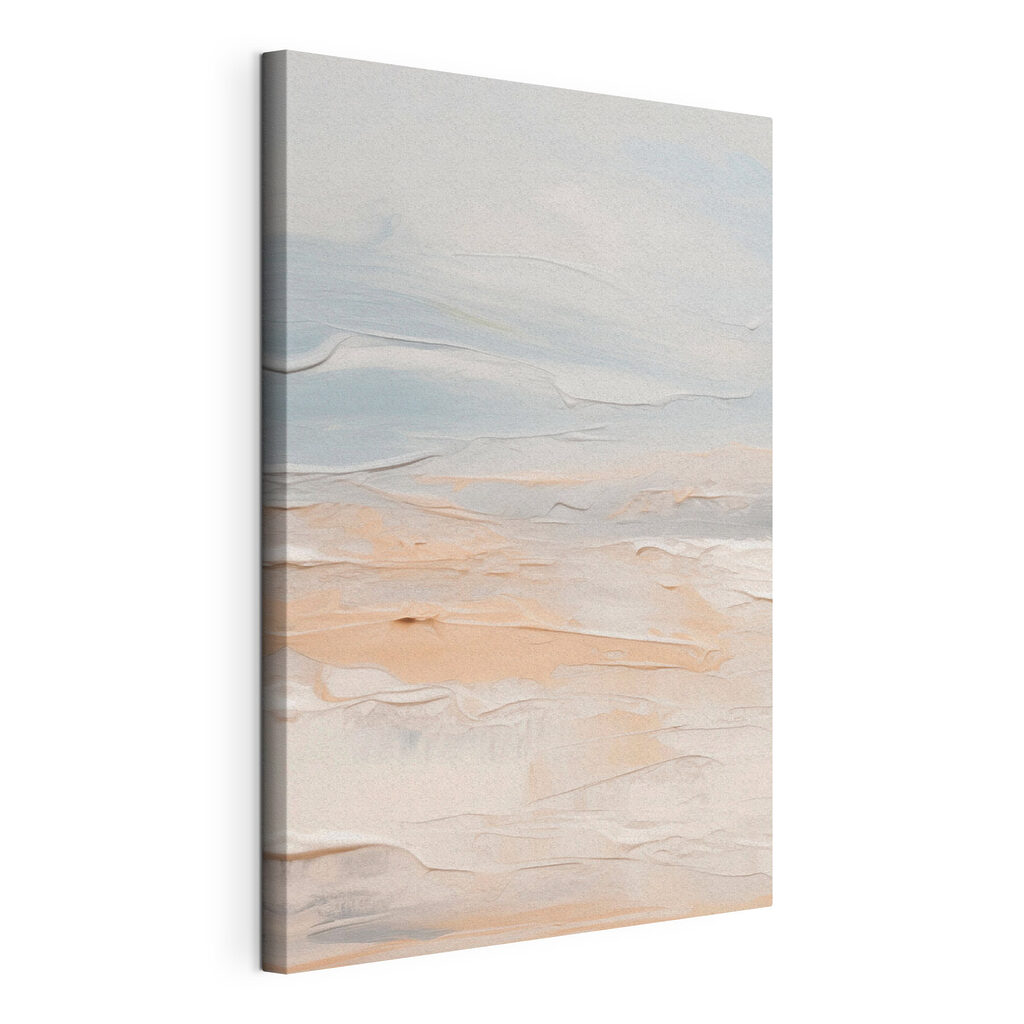 White and blue sky with clouds