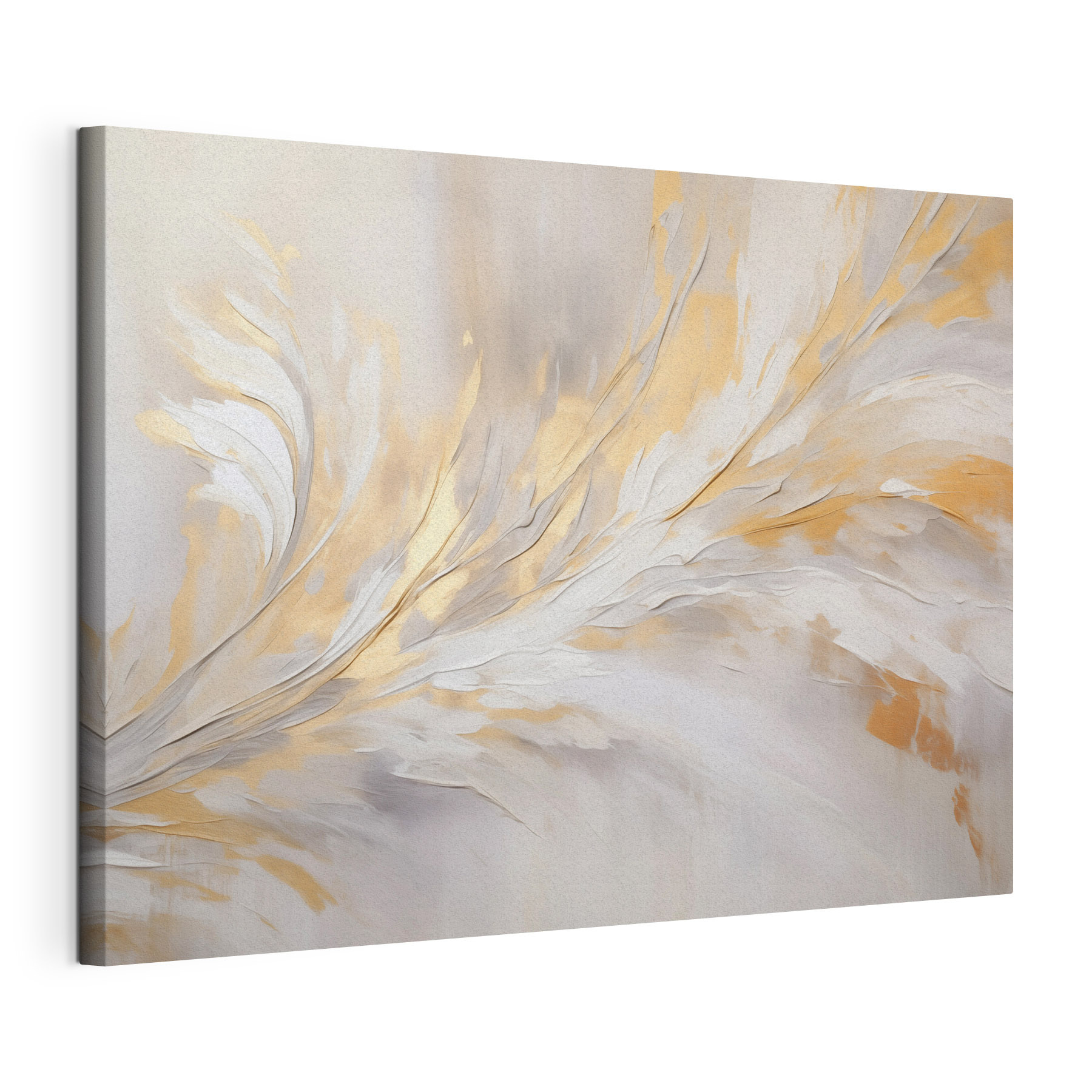 Abstract swirls of warm tones