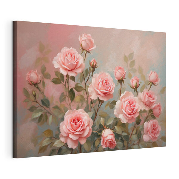 Tablouri Tablouri Pictura de trandafiri roz (SKU: s43454)