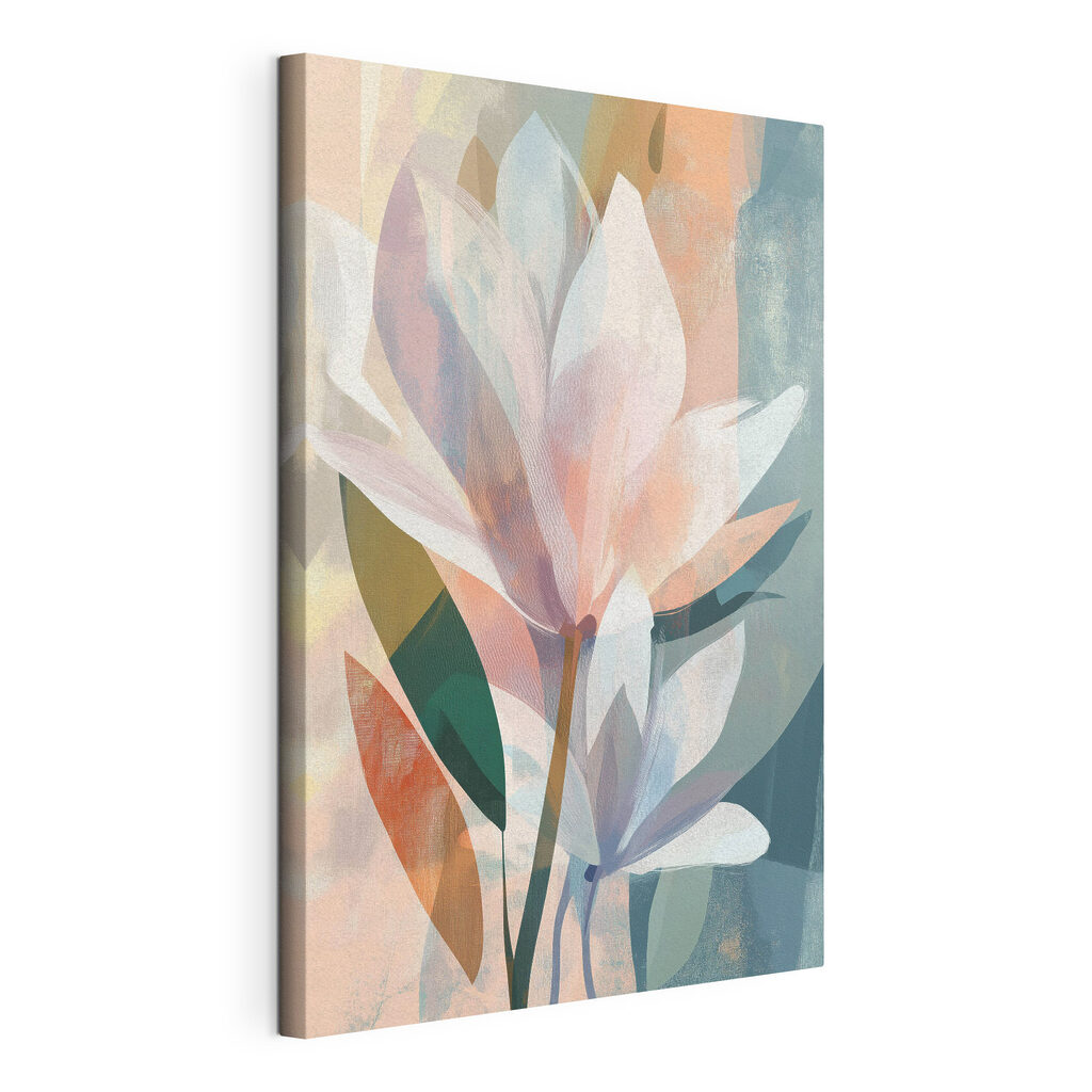 Soft petals against a tranquil backdrop Soft petals against a tranquil backdrop