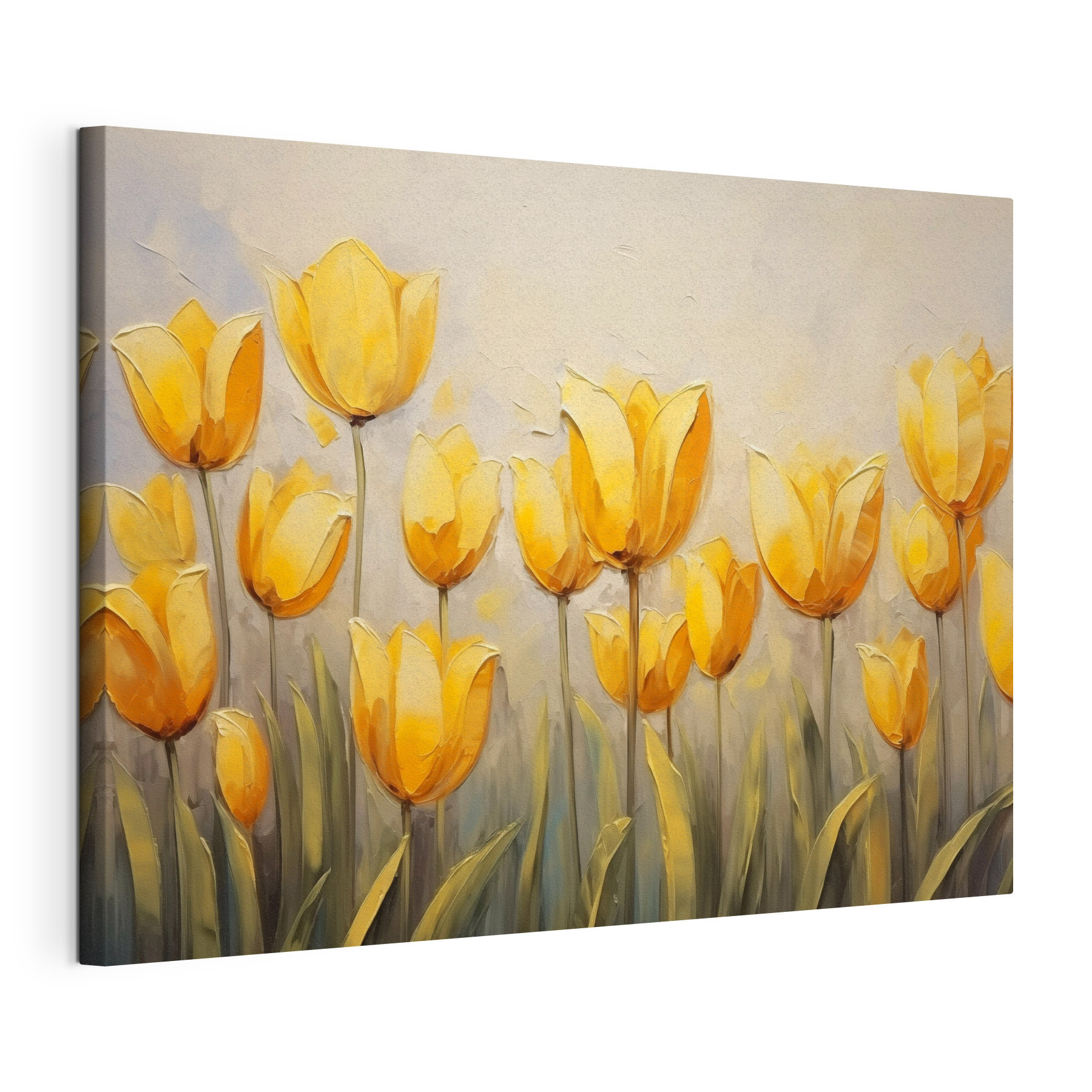 Painting of yellow flowers