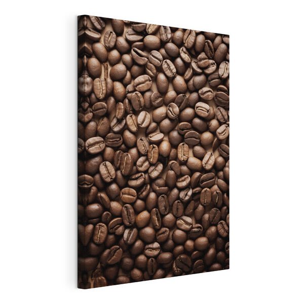 O grămadă de boabe de cafea Tablouri O grămadă de boabe de cafea