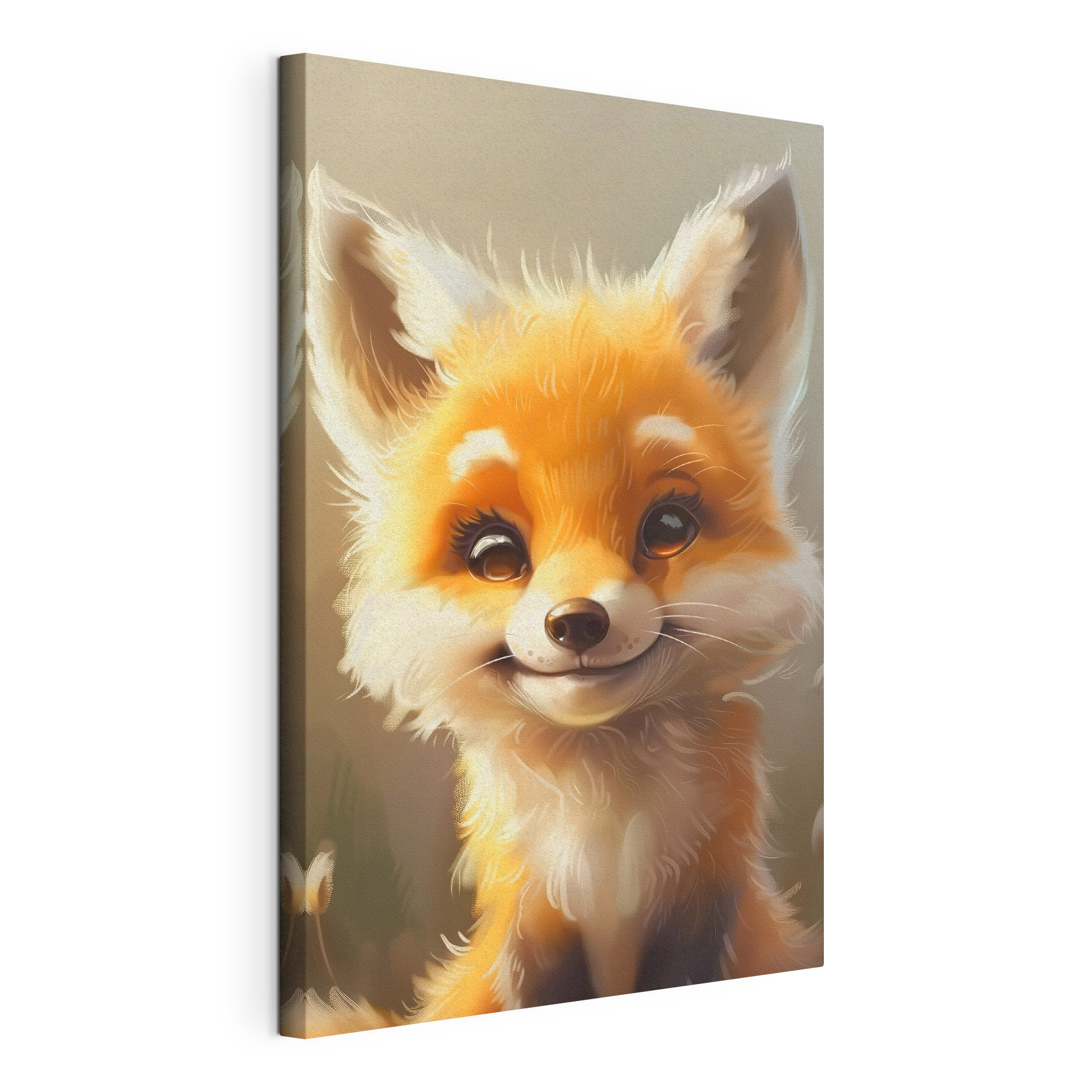 A cartoon of a fox