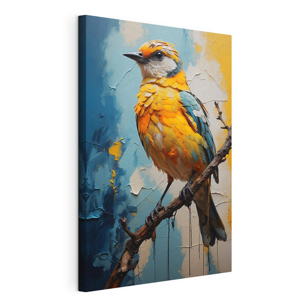 Bird sitting on a branch