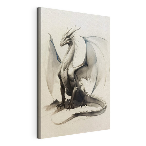 Desenul unui dragon Tablouri Desenul unui dragon
