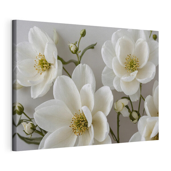 Group of white flowers