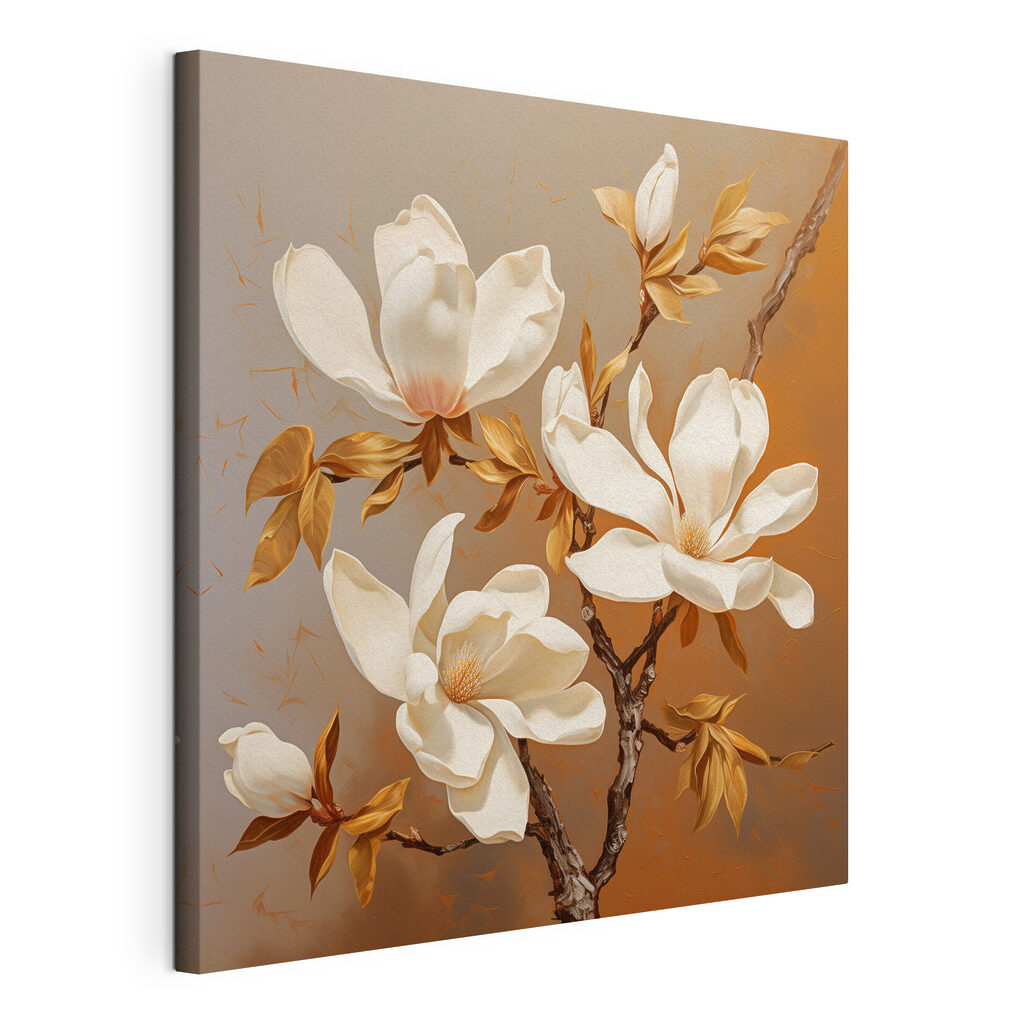 White flowers on a branch