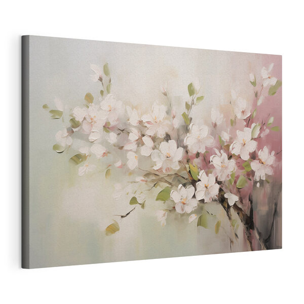 Tablouri Tablou cu flori albe (SKU: s44366) Tablouri Tablouri Tablou cu flori albe (SKU: s44366)