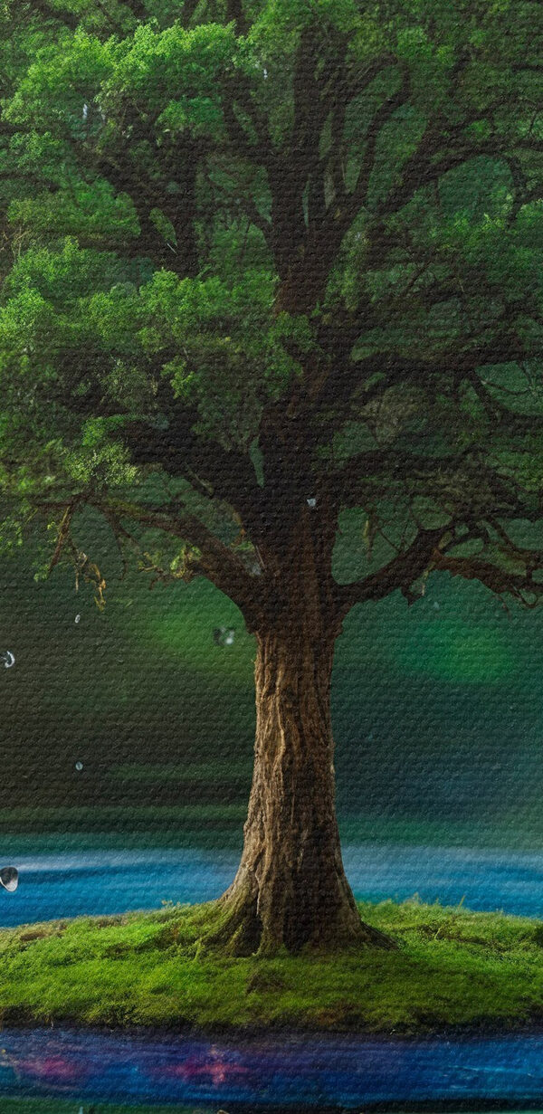Tree in a drop of water