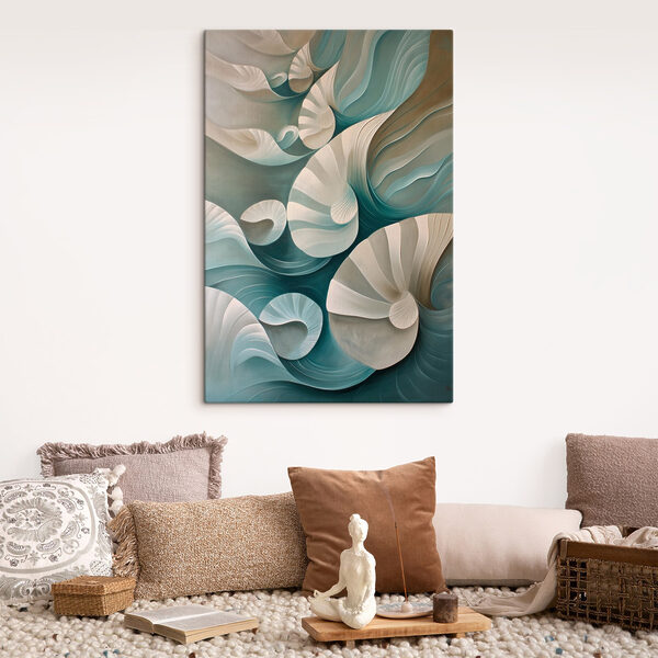 Calm waves of nature's design