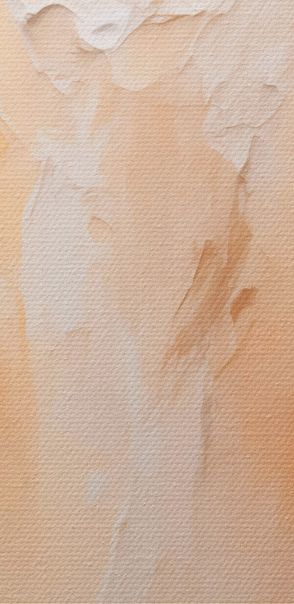 Group of angels painted on a wall