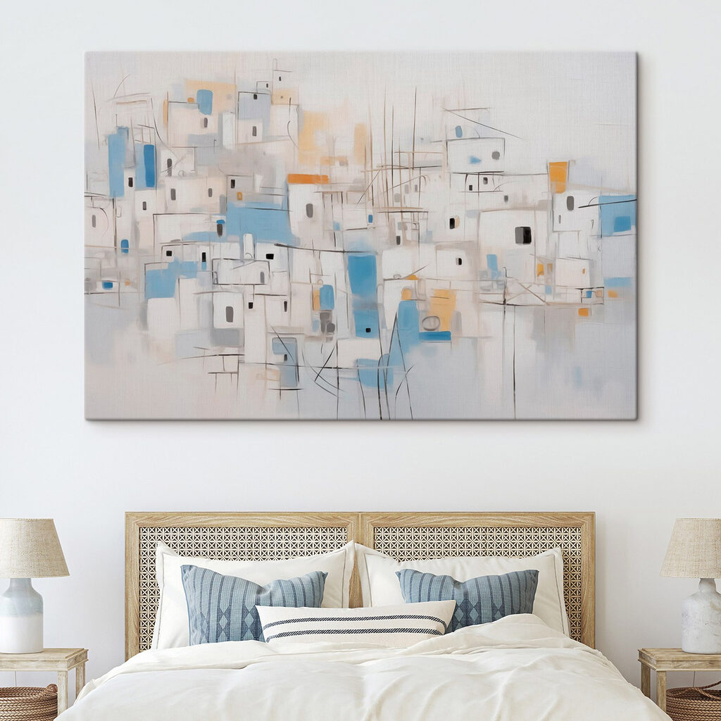 Painting of a city