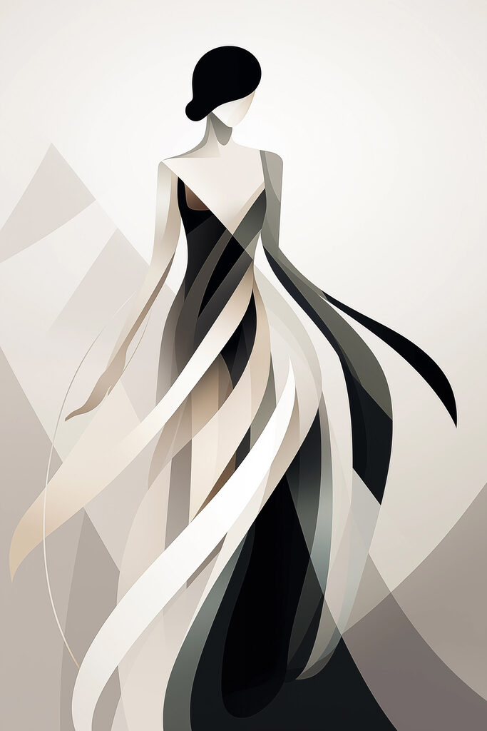 Woman in a dress Woman in a dress