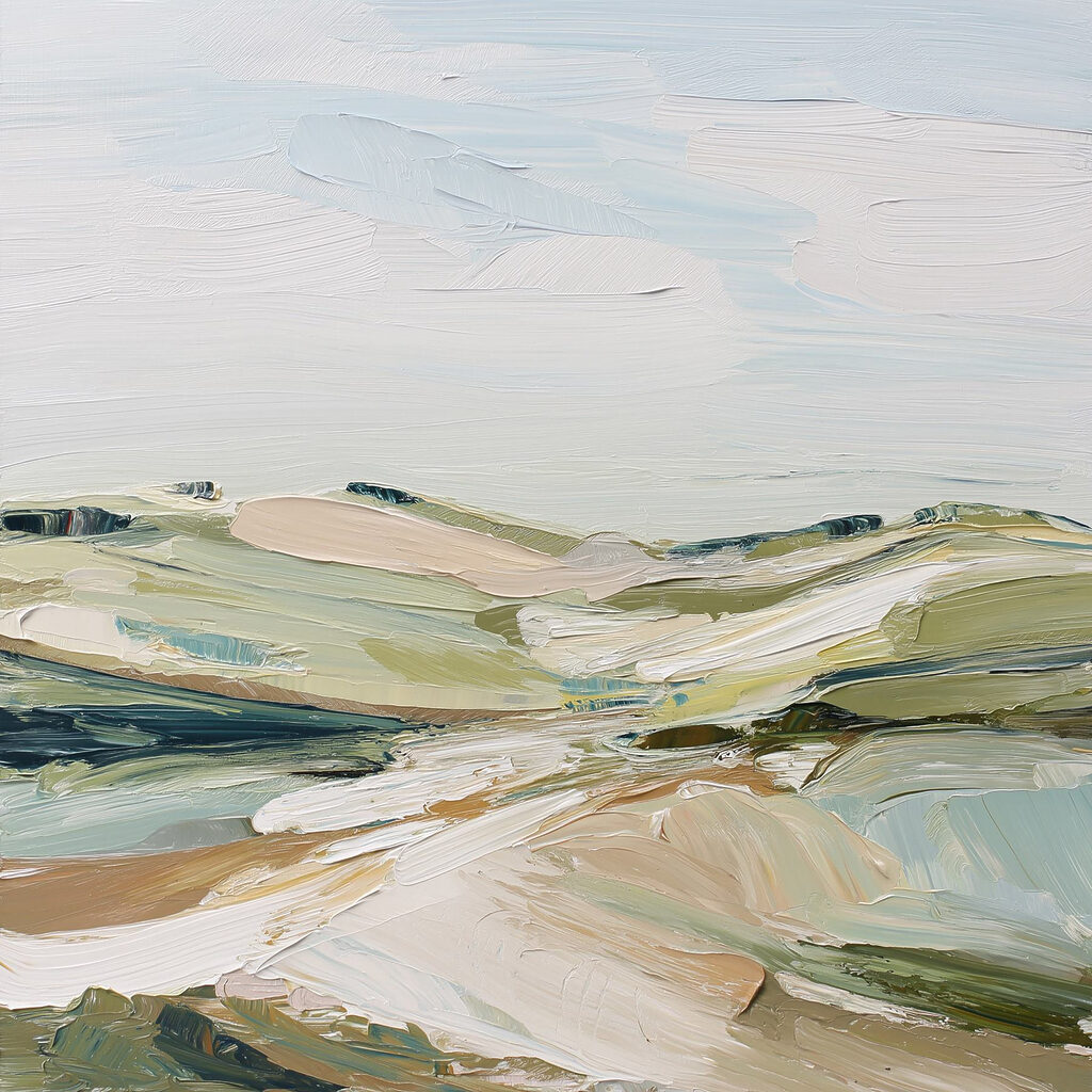 Painting of a landscape Painting of a landscape