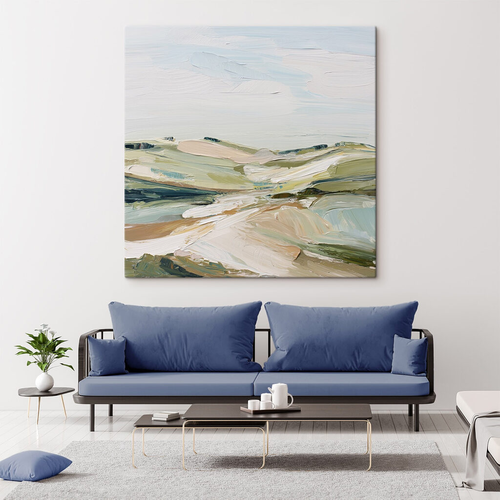 Painting of a landscape Painting of a landscape