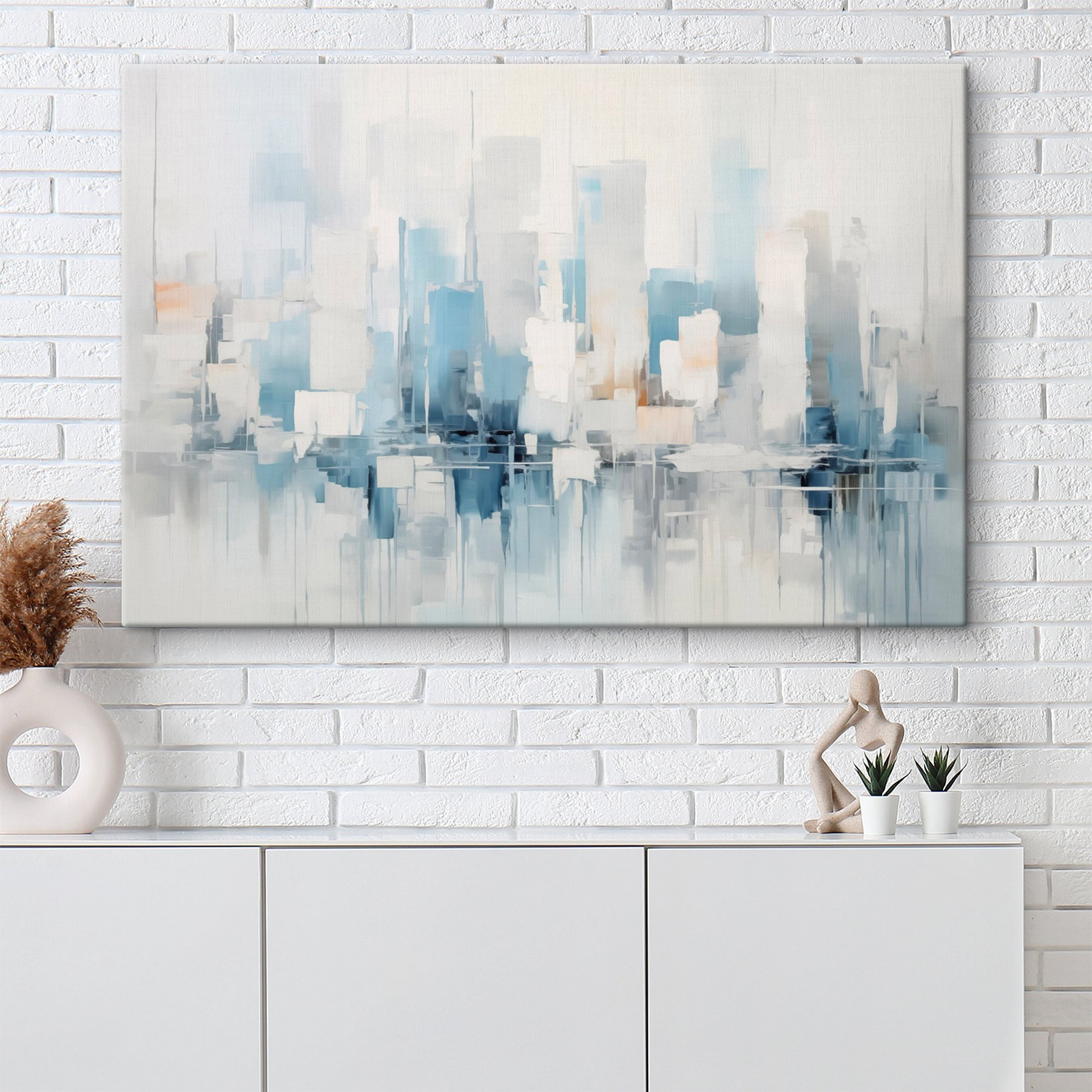 Painting of a city
