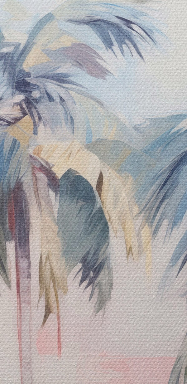 Painting of palm trees Painting of palm trees
