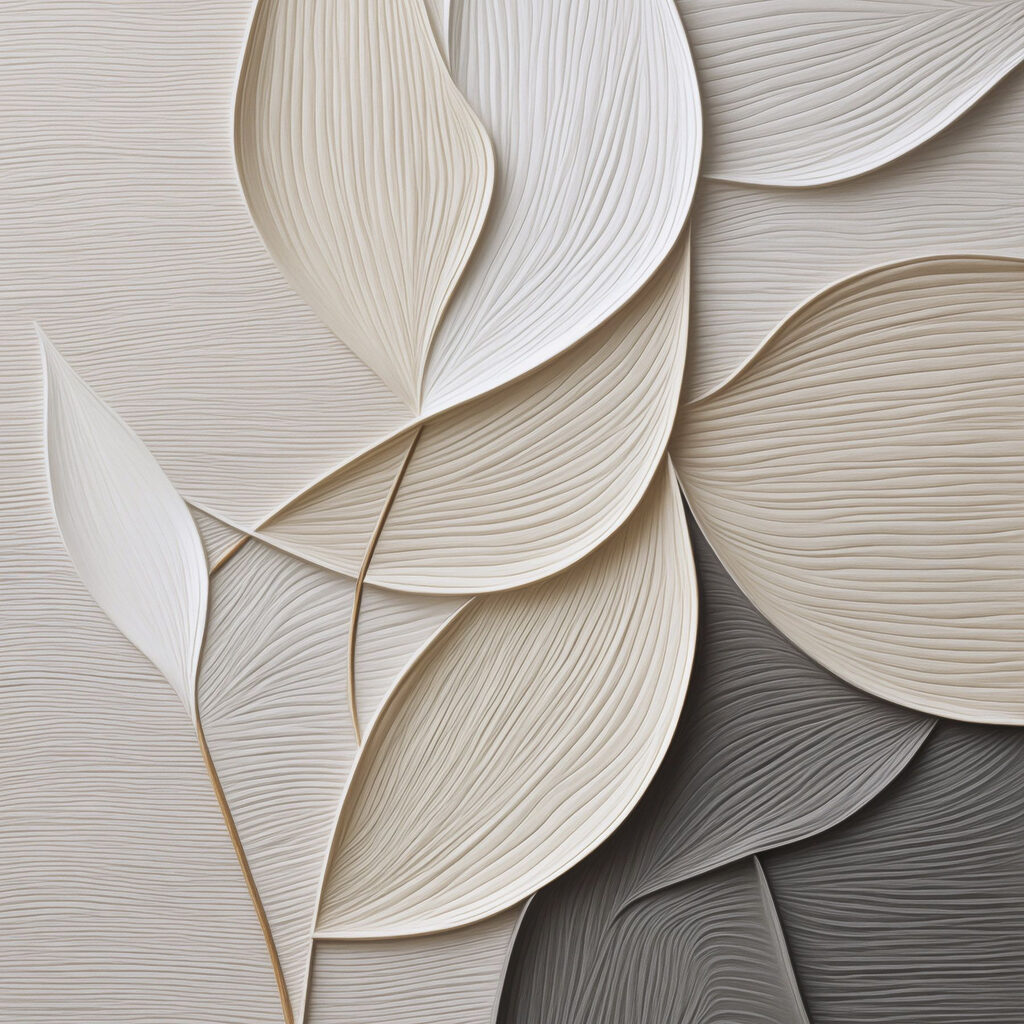 Soft curves and gentle lines blend