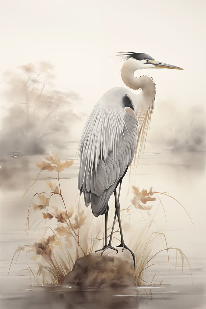 Bird standing on a rock