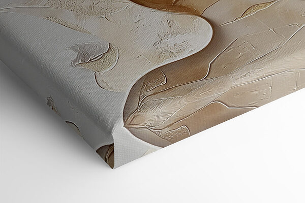 Abstract forms in soft neutral tones