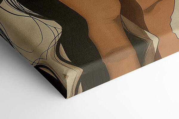 Woman holding a leaf over her face Woman holding a leaf over her face