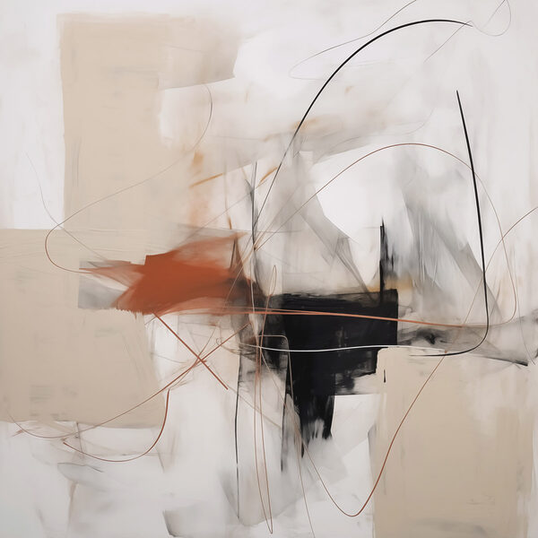 Painting of a white wall Painting of a white wall