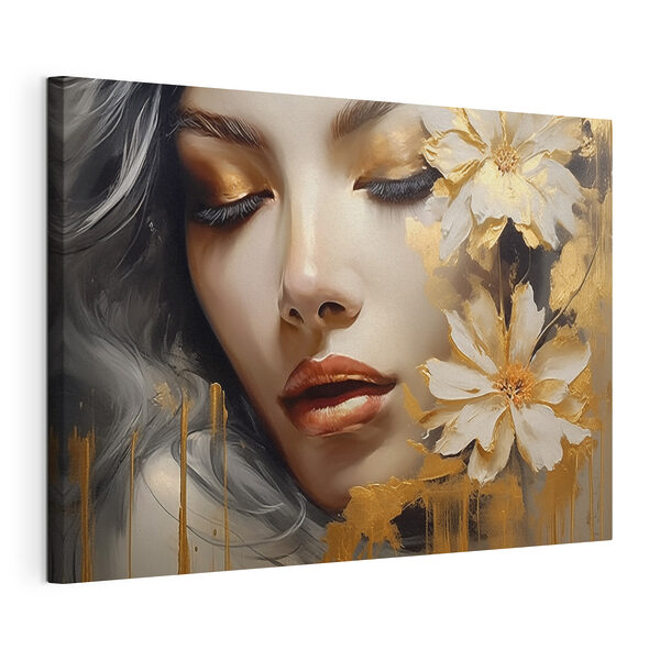 Tablouri Tablouri - Frumusețe eterică cu accente florale (SKU: s45002)
