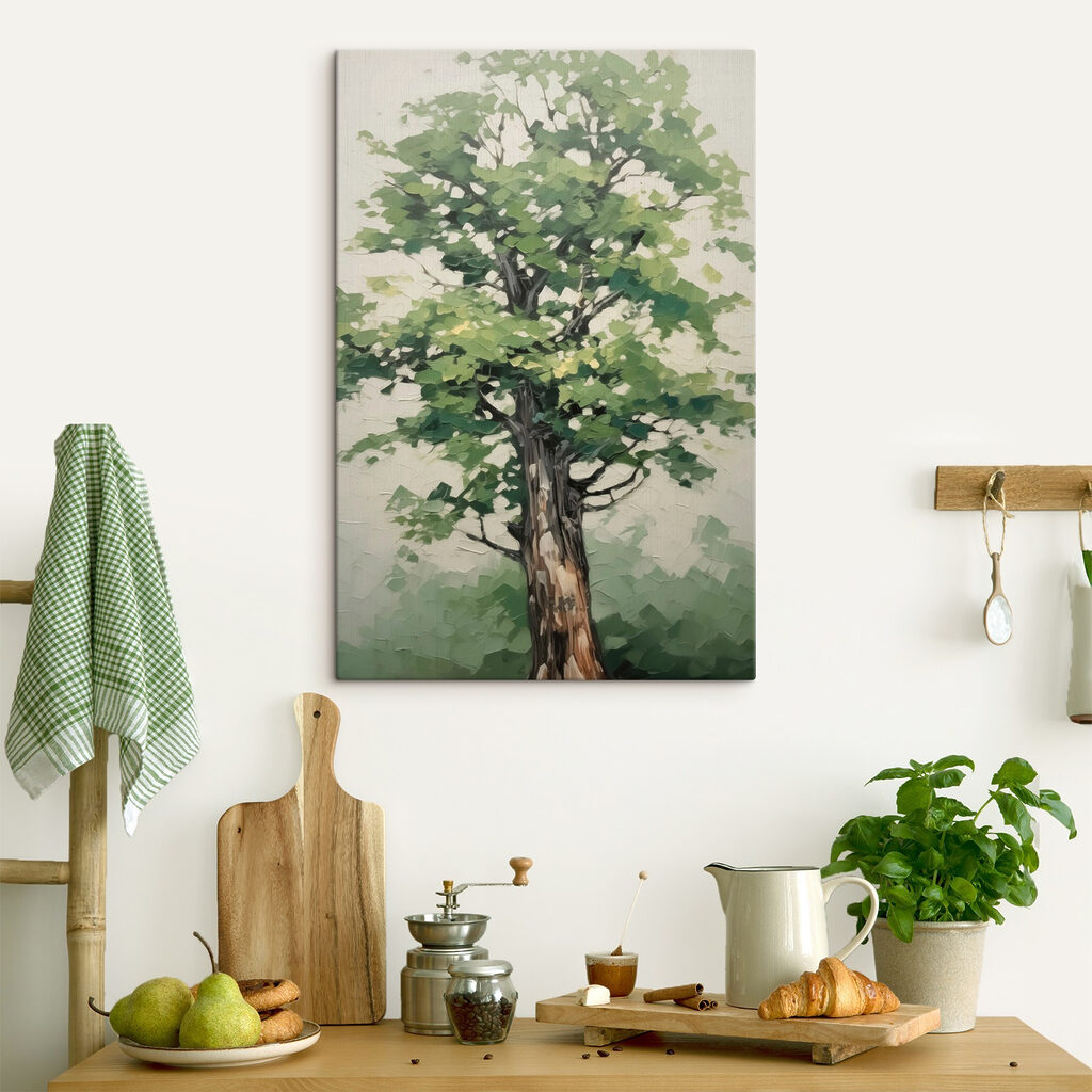 Painting of a tree Painting of a tree