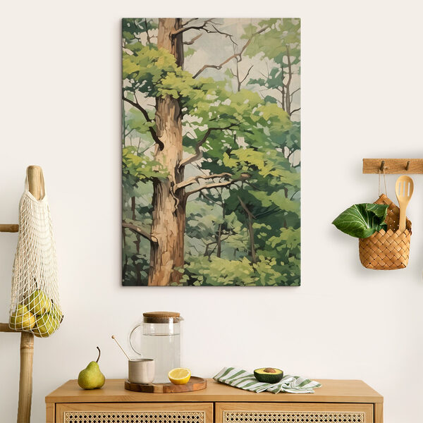 Tablouri Tablouri Copac cu frunze verzi (SKU: s45117)