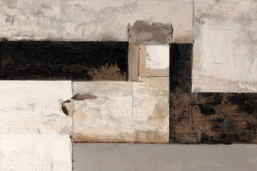 Painting of a rectangular object