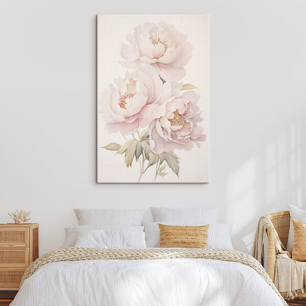 Tablouri Flori delicate în nuanțe delicate