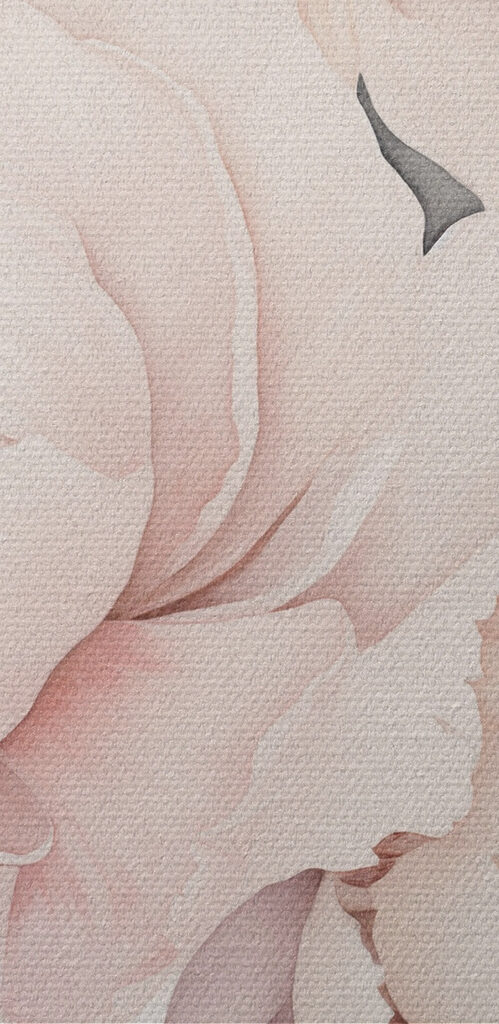 Delicate blooms in soft hues