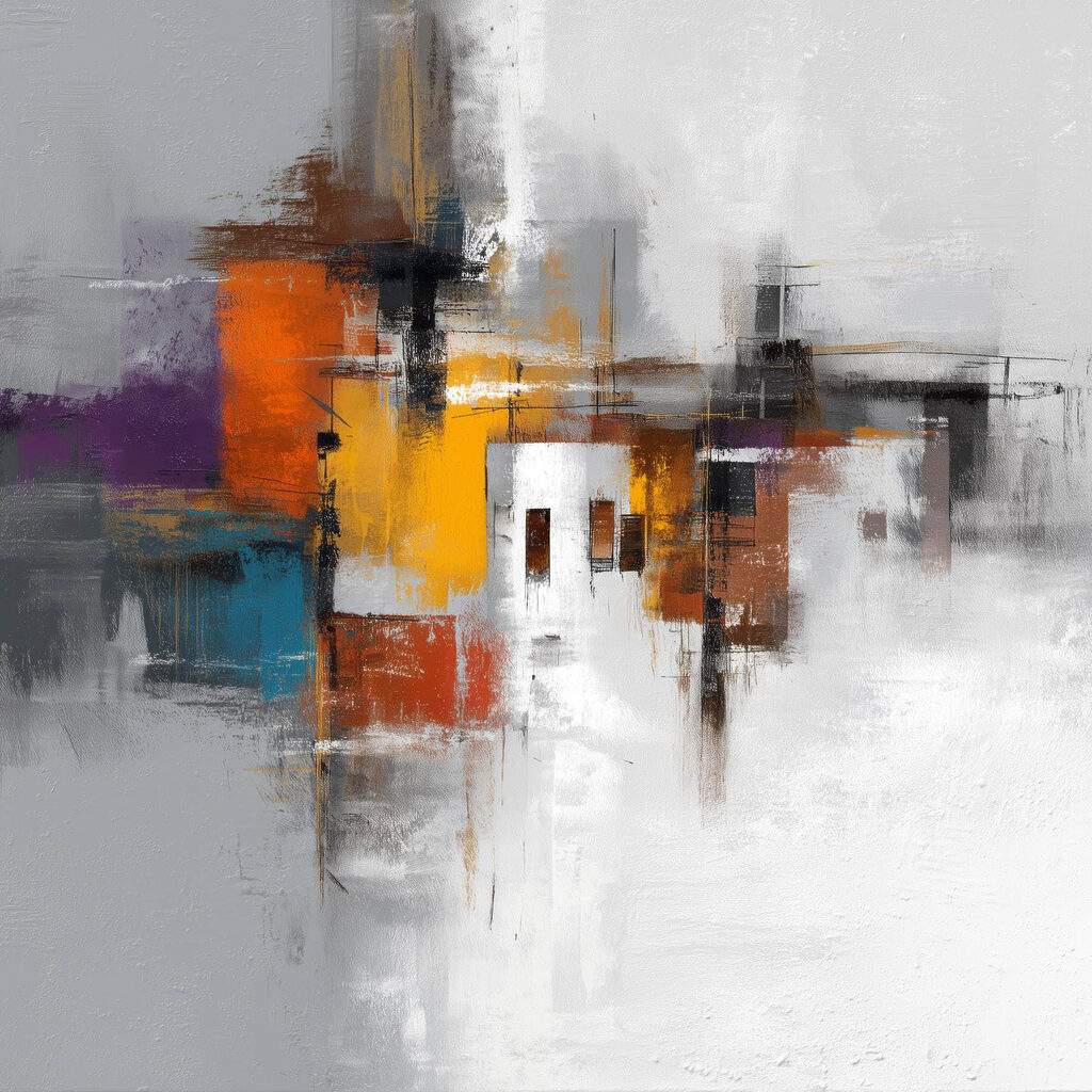 Painting of a building