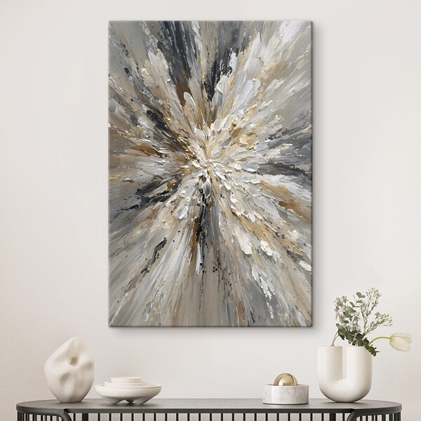 - Abstract explosion of neutral tones