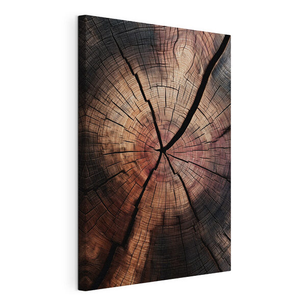 Natural patterns in aged wood