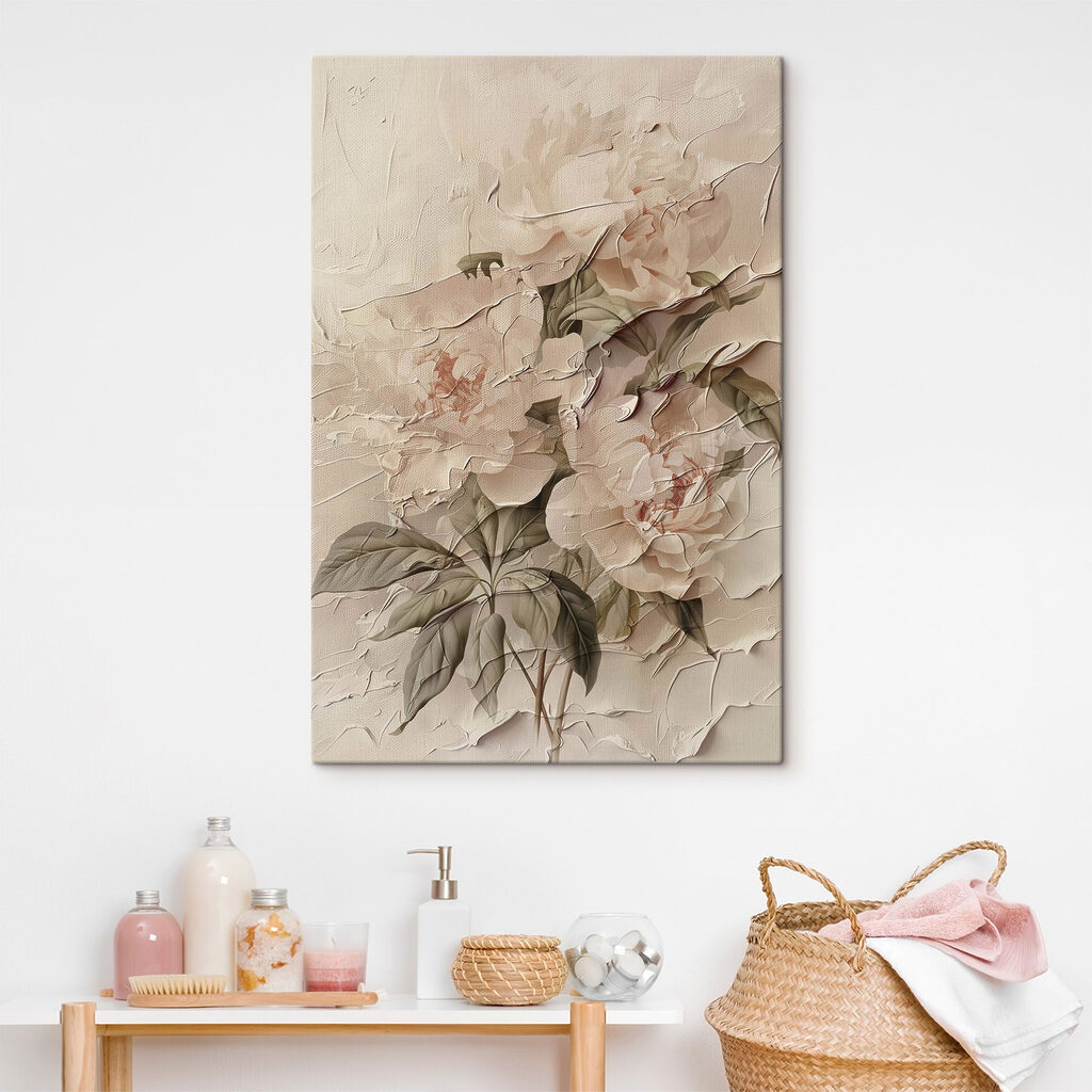 Soft blooms on a gentle canvas