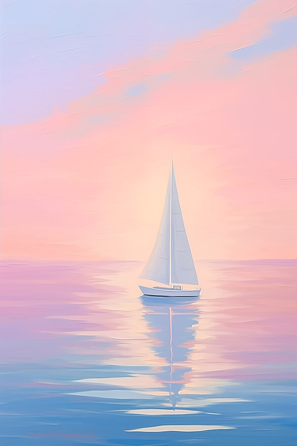 Sailboat in the water Sailboat in the water