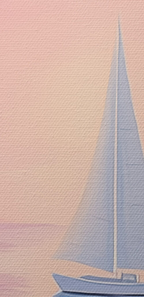 Sailboat in the water Sailboat in the water