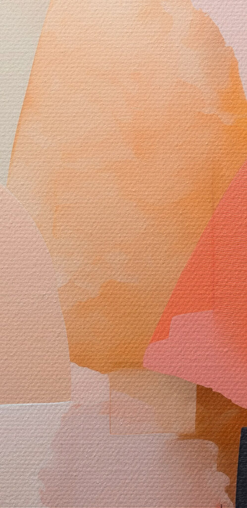 Colorful art piece with different shapes Colorful art piece with different shapes