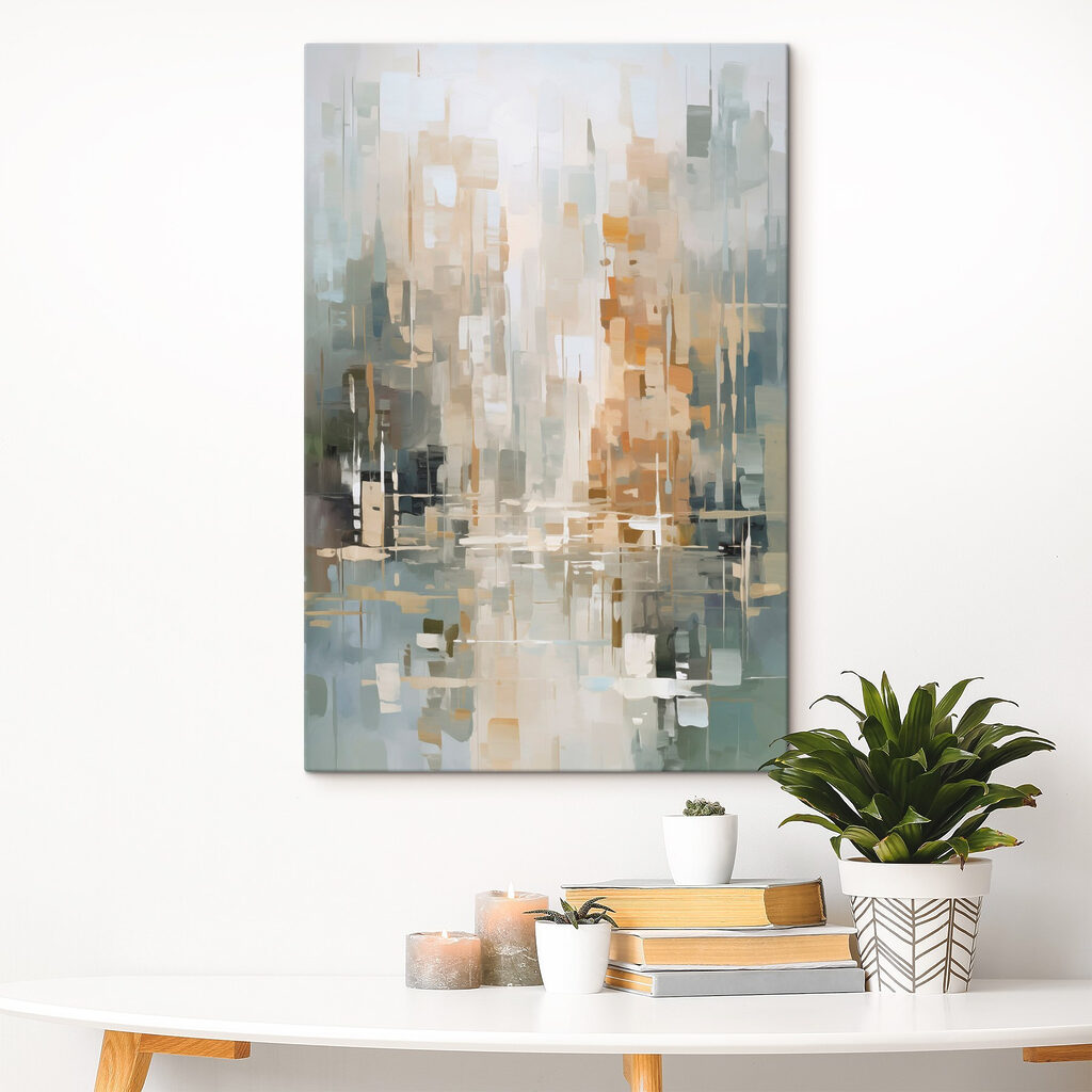 Painting of a city
